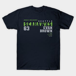 Brown - Seahawks - 2023 T-Shirt